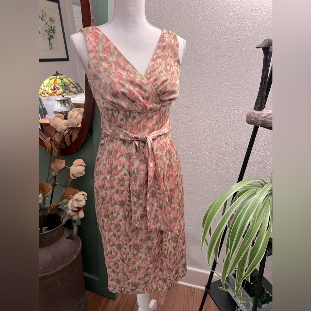 Talbots floral dress | 2